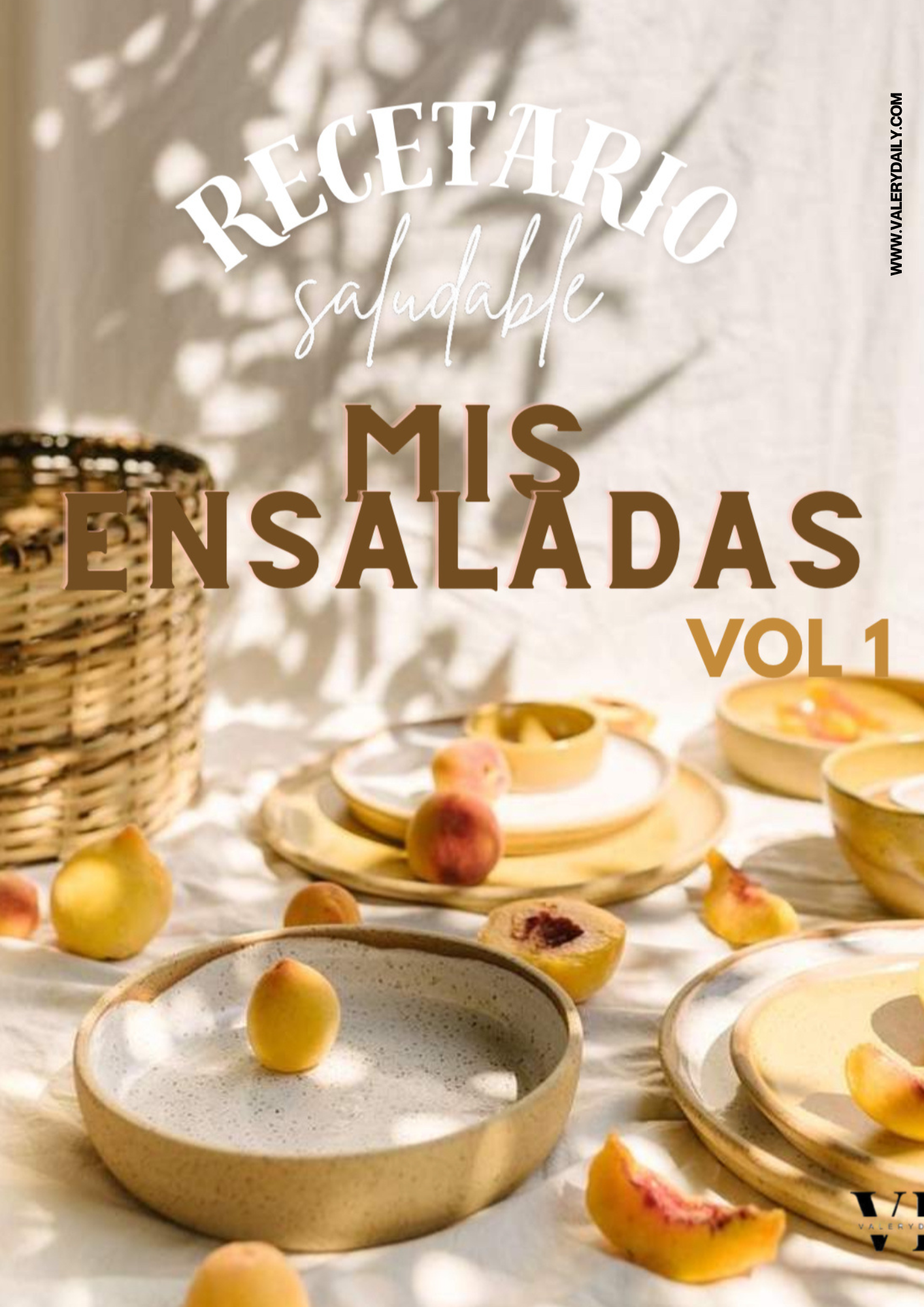 Recetario Saludable Mis Ensaladas VOL 1