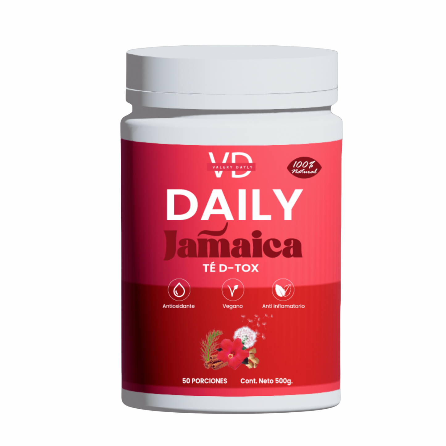 Jamaica Té D-TOX 🌺(𝗔𝗻𝘁𝗶𝗳𝗹𝗮𝗺𝗮𝘁𝗼𝗿𝗶𝗼)