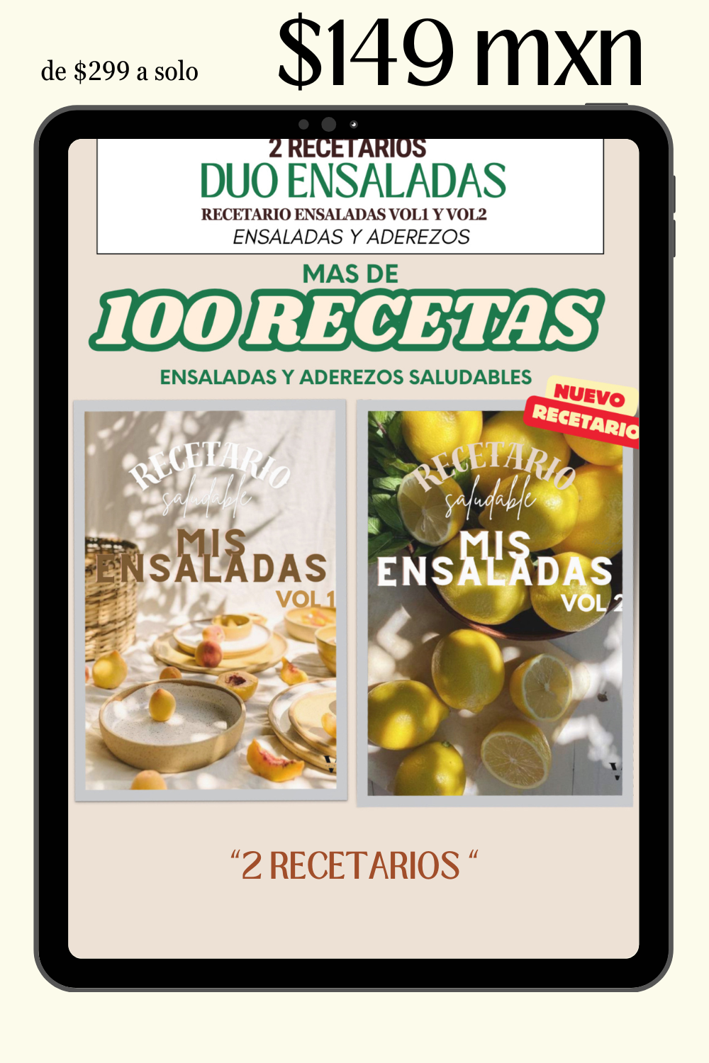 DUO Mis Ensaladas VOL 1 Y 2
