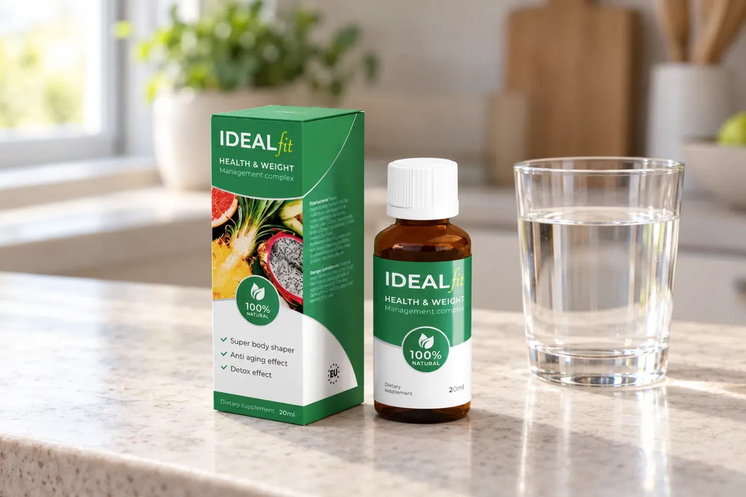 IdealFit — el envase en el día a día