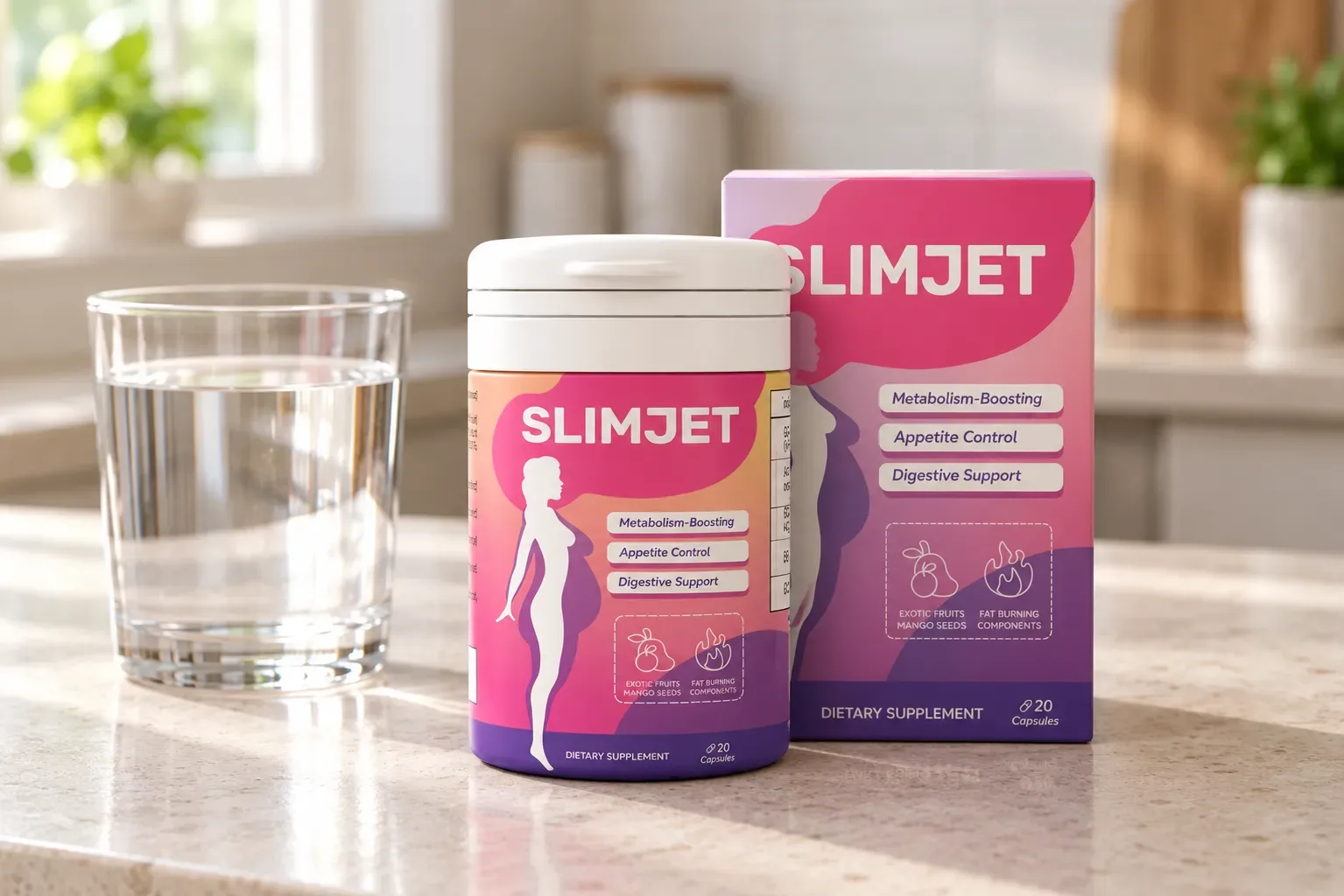 SlimJet — el envase en el día a día