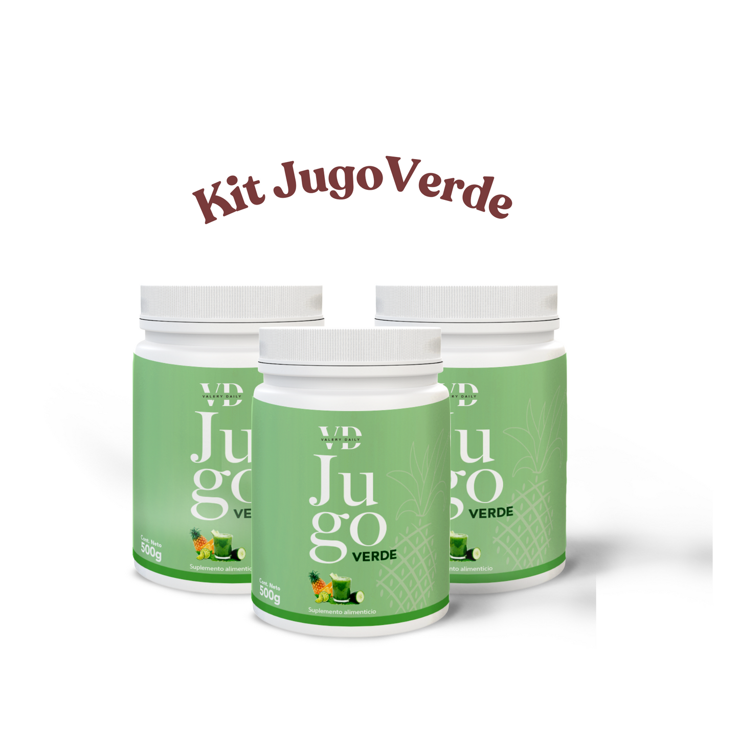 Kit Jugo Verde  🍍🥒 20 %OFF