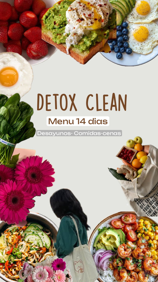 Menu DETOX GLOW - 14 DIAS