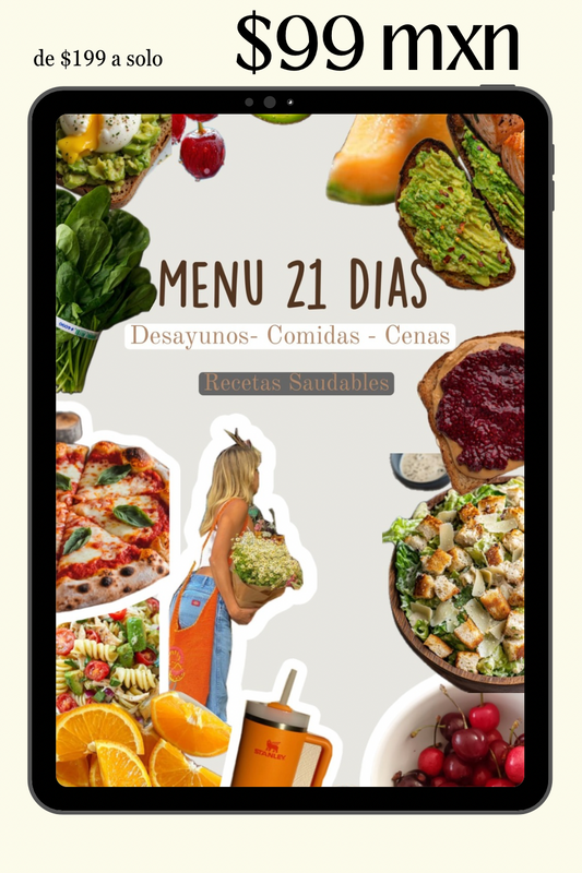 MENU 21 DIAS ✨