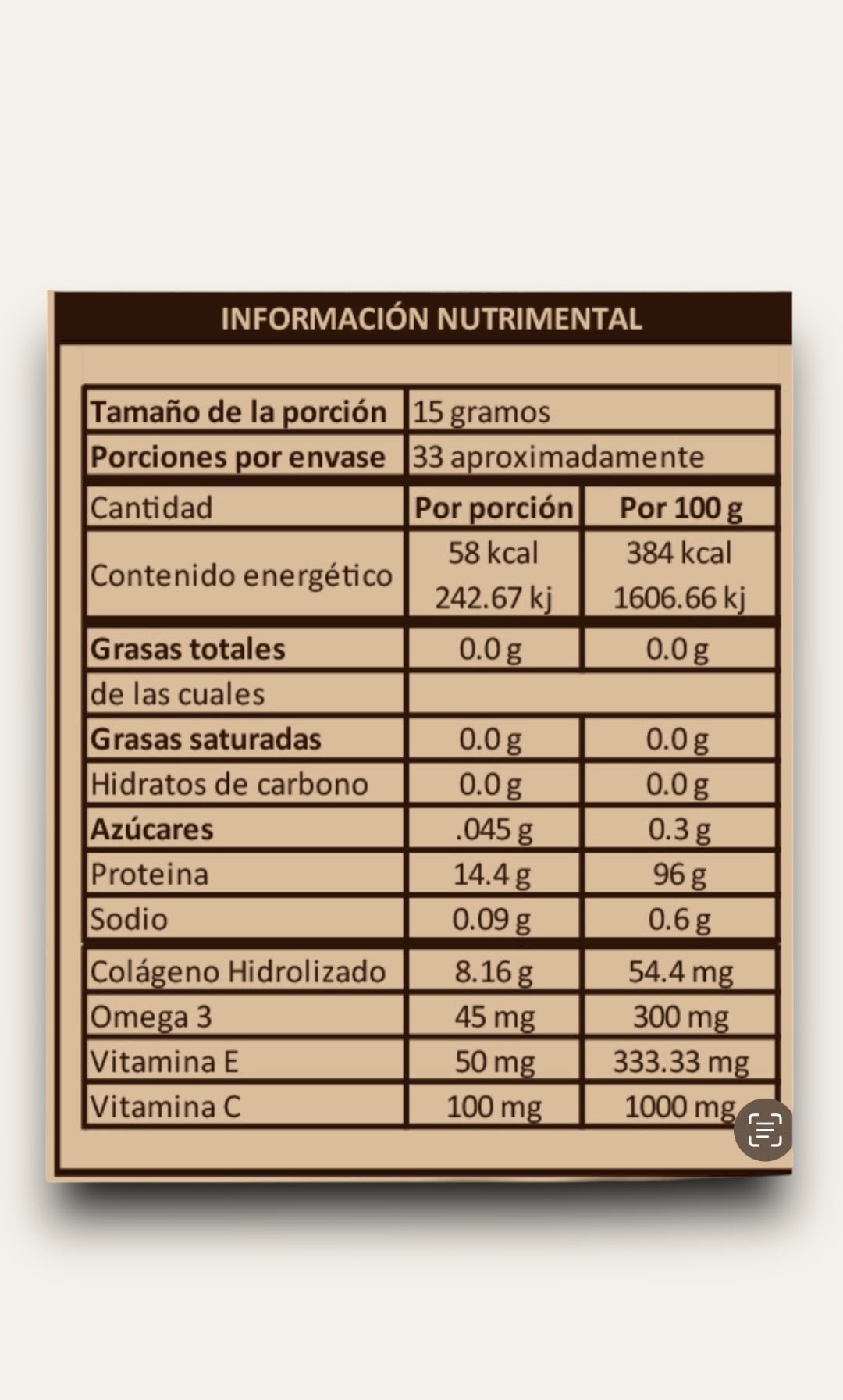 Colágeno Hidrolizado Chocolate 10% OFF